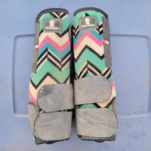 Classic Equine Legacy Aztec Horse Sport Boots Large Hinds Western Protection